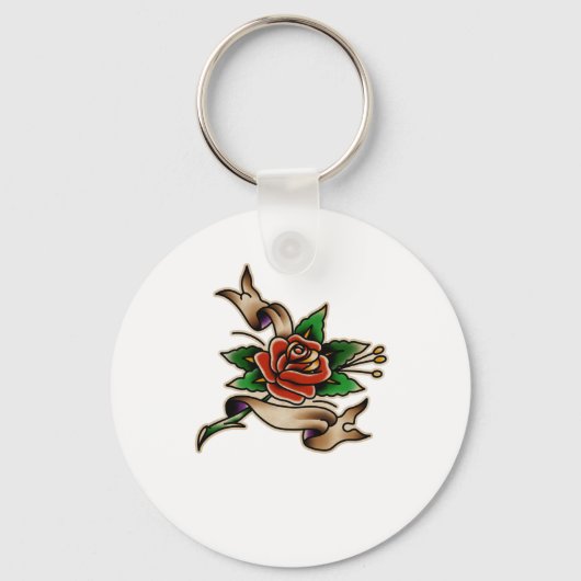Porte-clés Autocollant Trad Tattoo 005 (Recto)