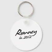 Porte-clés Autographe ROMNEY 2012 (Recto)