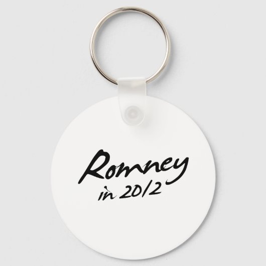 Porte-clés Autographe ROMNEY 2012 (Recto)
