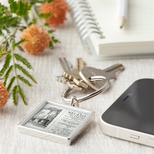 Porte-clés Automates, illustration du frontispice (Côté)