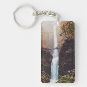 Porte-clés Automne à Multnomah Falls, Oregon