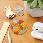 Porte-clés Automne Arbres Motif Chute Foliage