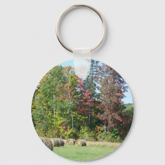 Porte-clés Automne Dans Le Maine (Recto)