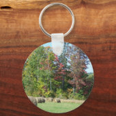 Porte-clés Automne Dans Le Maine (Recto)