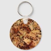 Porte-clés automne, feuilles sèches (Verso)
