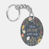 Porte-clés Automne V Romance | que Love Story vrai ne finit (Devant gauche)
