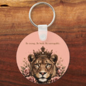 Porte-clés Autonomisation de la Lionne Couronnée (Recto)