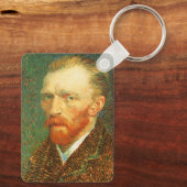 Porte-clés Autoportrait de Vincent van Gogh (Verso)