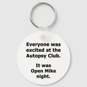 Porte-clés Autopsie Club