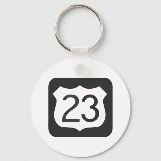 Porte-clés Autoroute US-23 (Recto)