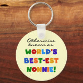 Porte-clés Autrement connu comme cadeaux de Meilleur-est (Recto)