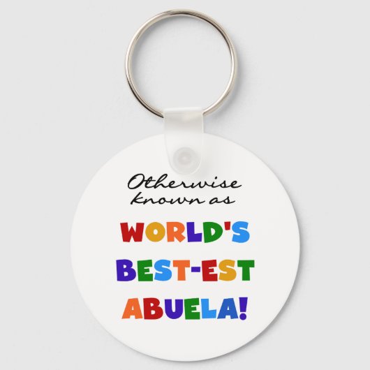 Porte-clés Autrement connu comme cadeaux de Meilleur-est (Recto)