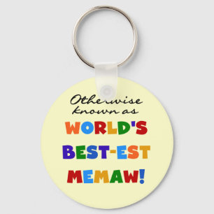 Porte-clés Autrement connu comme Meilleur-est Memaw du monde