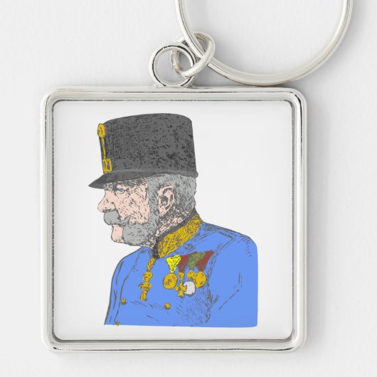 Porte-clés Autriche Empereur Habsburg Franz Joseph (Devant)