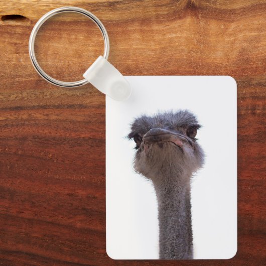 Porte-clés autruche (Recto)