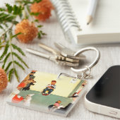 Porte-clés Aux Vets de Norman Rockwell (Devant Droit)