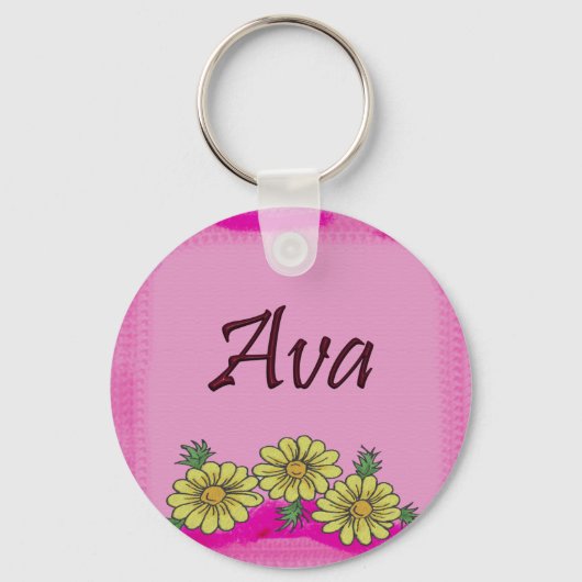 Porte-clés Ava Daisy Porte - clé (Recto)