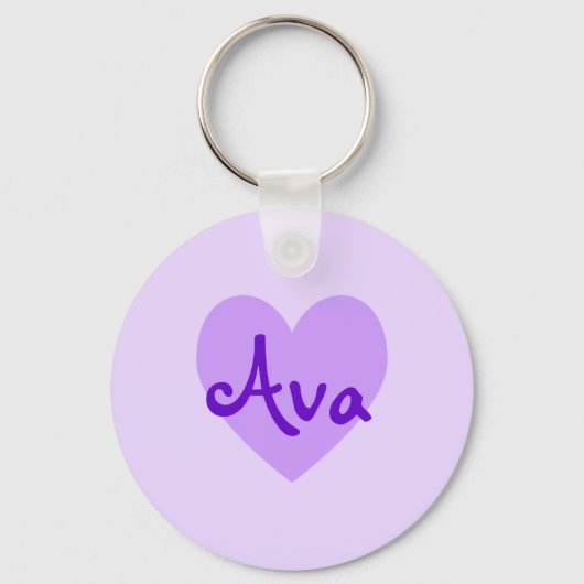 Porte-clés Ava dans le violet (Recto)