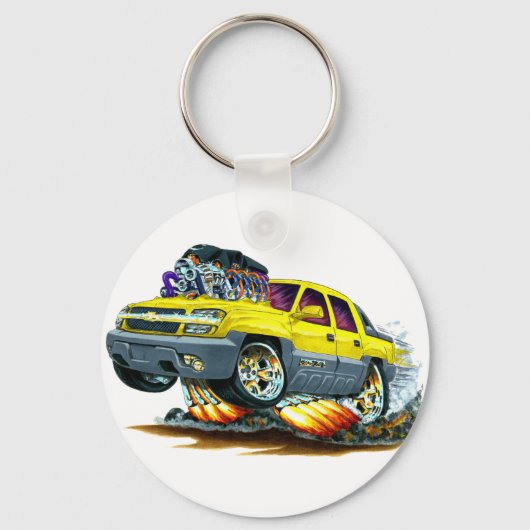 Porte-clés Avalanche Yellow Truck (Recto)
