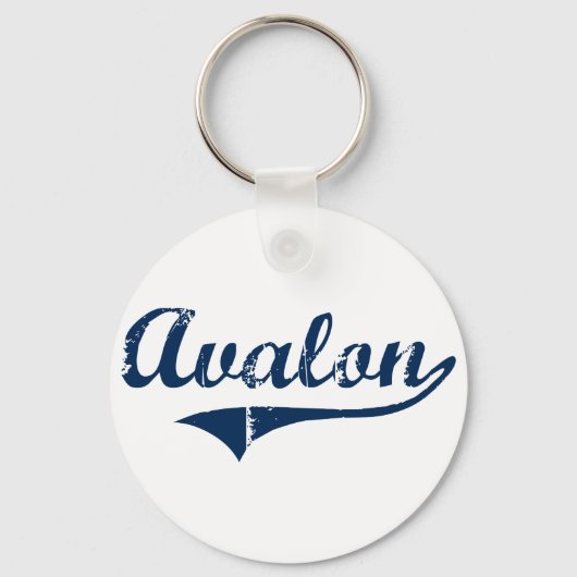 Porte-clés Avalon Pennsylvania Classic Design (Recto)