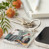 Porte-clés Avant le tir ou au médecin (Devant Droit)