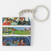 Porte-clés Avant, pendant et après le pique-nique (Dos)