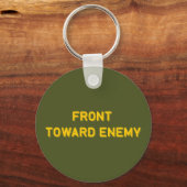 PORTE-CLÉS AVANT VERS L'ENNEMI (Recto)