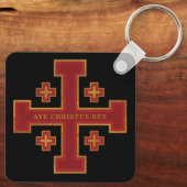 Porte-clés Ave Christus Roi (Verso)