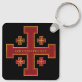 Porte-clés Ave Christus Roi (Dos)