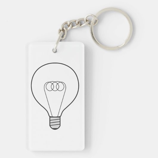 Porte-clés avec ampoule (Dos)