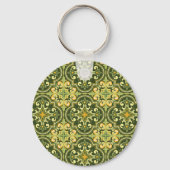 Porte-clés Avec des Azulejos initialement💚💛 olive et jaune (Verso)