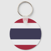 Porte-clés avec drapeau de Thaïlande (Recto)