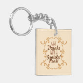 Porte-clés Avec Gratuit Thanksgiving| Porte - clé (Devant gauche)