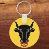 Porte-clés avec le drapeau du canton d'Uri, Suisse (Recto)