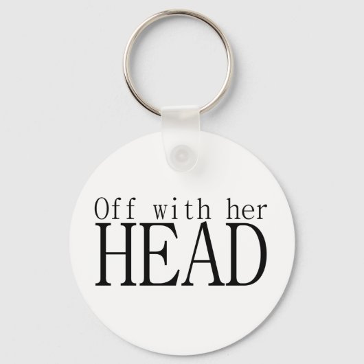 Porte-clés Avec Sa Tête (Recto)