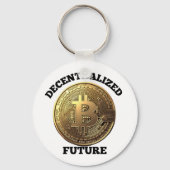 Porte-clés Avenir décentralisé Bitcoin  (Verso)