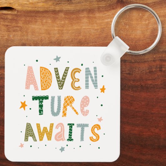 Porte-clés Aventure Attend (Verso)