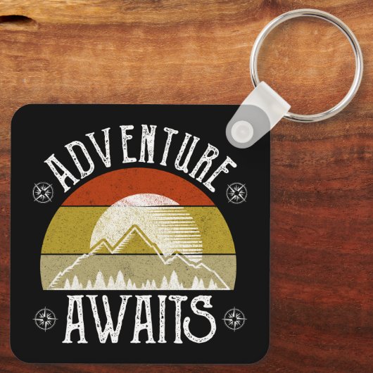 Porte-clés Aventure Attend (Verso)
