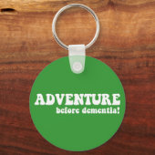 Porte-clés aventure avant la démence (Recto)