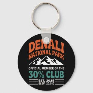 Porte-clés Aventure de randonnée Denali 30 Pour Cent Club Est