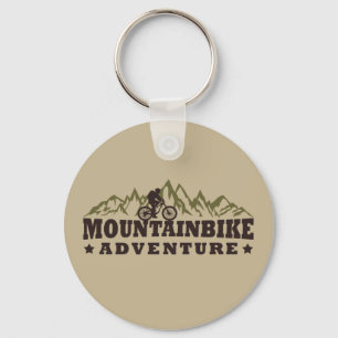 Porte-clés Aventure en VTT - Vélo de Montagne