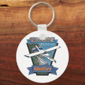 Porte-clés Aventure hydravion (Recto)