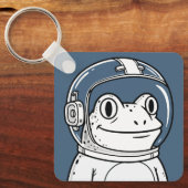 Porte-clés Aventure spatiale de la grenouille astronaute mign (Recto)