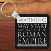 Porte-clés Avertissement - Peut Commencer À Parler De L'Empir (Recto)