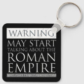 Porte-clés Avertissement - Peut Commencer À Parler De L'Empir (Dos)