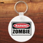 Porte-clés Avertissement Porte - clé ZOMBIE (Recto)