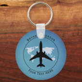 Porte-clés Aviation Aircraft (Recto)