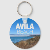 Porte-clés Avila Beach California Overlook Photography (Verso)