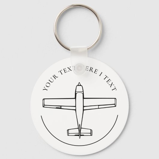 Porte-clés Avion (Recto)