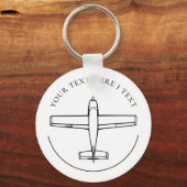 Porte-clés Avion (Recto)
